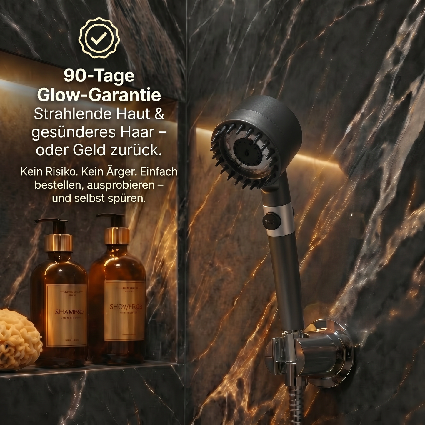 Plubb Duschkopf mit HydraShield™- Filter