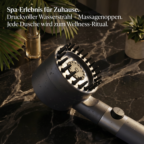 Plubb Duschkopf mit HydraShield™- Filter