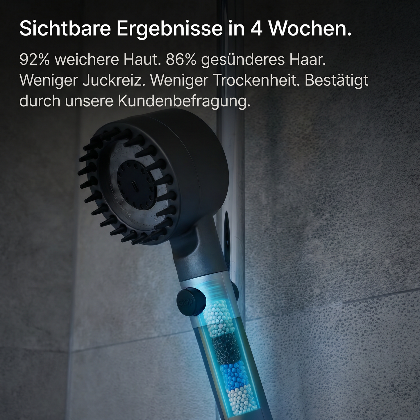 Plubb Duschkopf mit HydraShield™- Filter